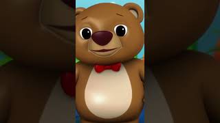 Animal Bear Loves Fish! 1, 2, 3… Let’s Catch the Fish! ?? #shorts #countingfun #animals