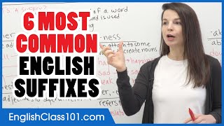 Learn English | Common Suffixes