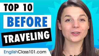 10 Things to Know How to Say before Traveling