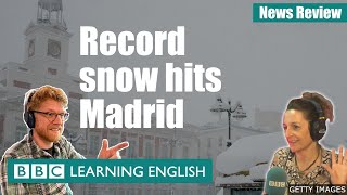 Record-breaking snow storm hits Spain - News Review