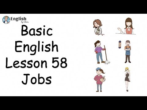 ผู้เริ่มต้น English - Lesson 58 - Jobs