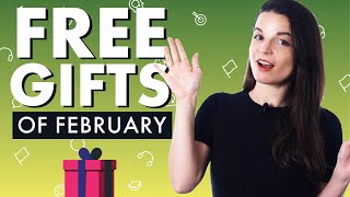 FREE English Gifts of February 2022