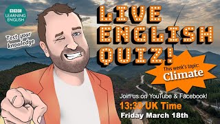 Live Quiz #55 - Climate