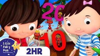 Learn to Count To 20 Song! + 2 HOURS of Nursery Rhymes and Kids Songs | Little Baby Bum