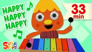 My Happy Song | + More Kids Songs | Super Simple Songs