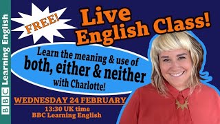 Live English class