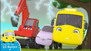 Rain Rain Go Away Song! Go Buster | Nursery Rhymes & Kids Songs | Little Baby Bum