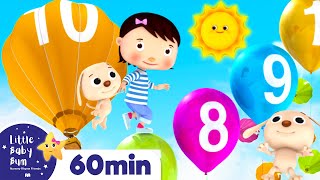 Learn to Count 1-10 | +More Nursery Rhymes & Kids Songs | ABCs and 123s | Little Baby Bum