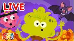 ? Trick or Treat With Super Simple Live! ? | Best Halloween Kids Songs | Super Simple Songs