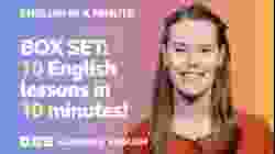 BOX SET: English In A Minute 24 – TEN English lessons in 10 minutes!