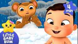 I Hear Thunder - Bath Song⛈️? | Little Baby Bum
