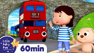 Bus Song - Different Types Of Buses! +More Nursery Rhymes and Kids Songs | Little Baby Bum