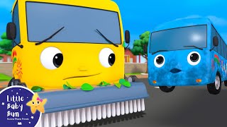 Muddy Bus Goes Round and Round! | Little Baby Bum - Nursery Rhymes for Kids | Baby Song 123