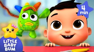 Five Little Monsters ?? Count Them! | Little Baby Bum