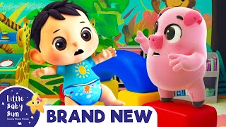 London Bridge Soft Play | Brand New Nursery Rhymes & Kids Songs Learn ABC & 123 | Little Baby Bum