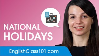 Talking About National Holidays - English Conversational Phrases