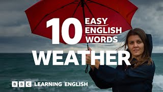 Weather: 10 Easy English Words ⛅??️⛈️⛄?