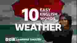 Weather: 10 Easy English Words ⛅??️⛈️⛄?