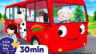Wheels On The Bus4 Song! | +More Nursery Rhymes & Kids Songs | ABCs and 123s | Little Baby Bum
