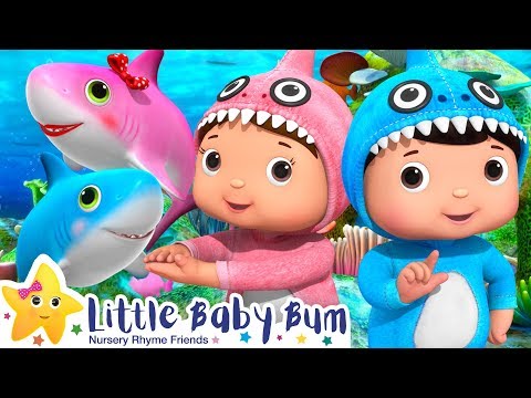 Baby Shark Dance | Baby Shark Challenge + More Nursery Rhymes & Kids Songs | Little Baby Bum