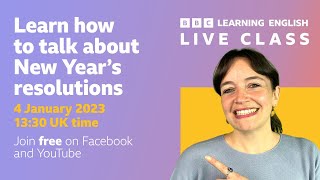 Live English Class: New Year’s Resolutions