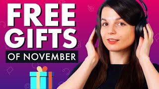 FREE English Gifts of November 2022