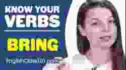 BRING - Basic Verbs - Learn English Grammar