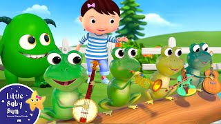 5 Little Speckled Frogs | Little Baby Bum - Brand New Nursery Rhymes for Kids