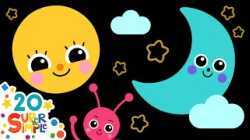 Super Simple Lullaby Medley | Relaxing Lofi Music ? & Sensory Visuals | Super Simple Songs