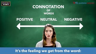 Everyday Grammar TV: Connotations