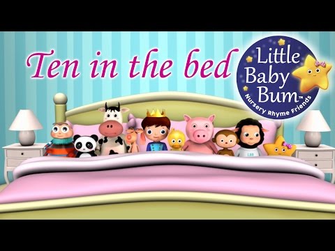 Little Baby Bum | Ten In The Bed | Nursery Rhymes for Babies | Videos for Kids