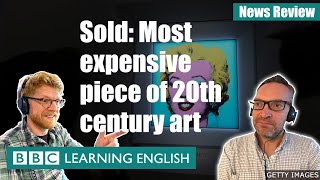 Sold: Most expensive piece of 20th century art: BBC News Review