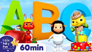 Learn ABC Phonics -ABC Song | +More Nursery Rhymes & Kids Songs | ABCs and 123s | Little Baby Bum