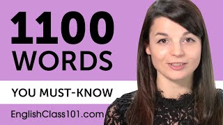 1100 Words Every English Beginner Must Know