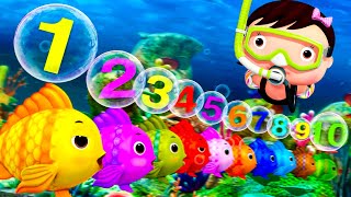 Count to 10! ?? Back-to-School Numbers Song! | Little Baby Bum