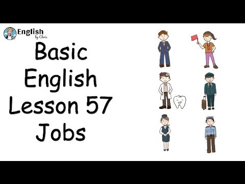 ผู้เริ่มต้น English - Lesson 57 - Jobs