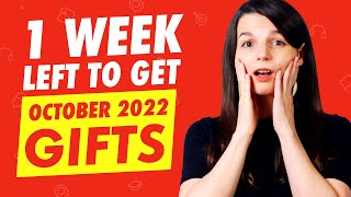 Few Days Left to Get Your FREE English Gifts of October 2022