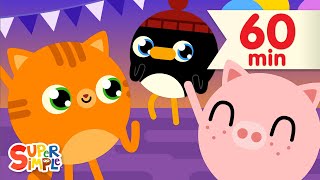 The Alphabet Swing | + More Kids Songs | Super Simple Songs
