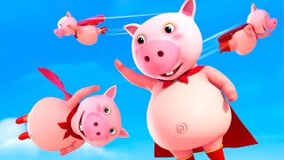 Super Pig to the Rescue! ??‍♂️| Little Baby Bum
