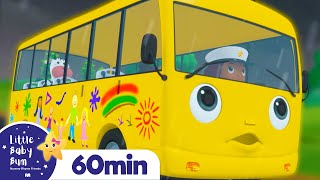 Wheels on the Bus Rain Rain Medley +More Nursery Rhymes and Kids Songs | Little Baby Bum