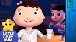 Warm Milk & Sound Sleep ?? Bedtime Song | Little Baby Bum