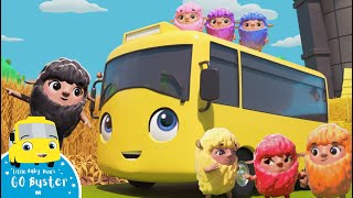 Buster and the Baa Baa Rainbow Sheep! Go Buster | Nursery Rhymes & Kids Songs | Little Baby Bum