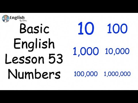 ผู้เริ่มต้น English - Lesson 53 - Numbers
