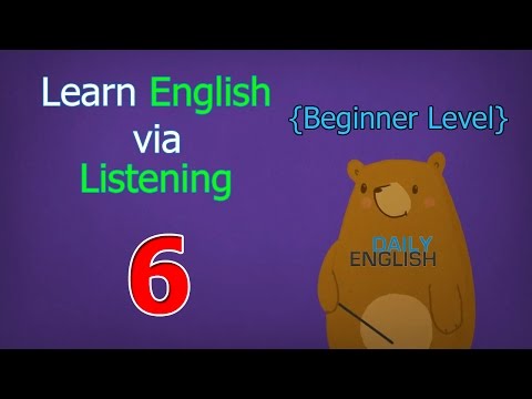 Learn English via Listening Beginner Level | Lesson 6 | My First Pet