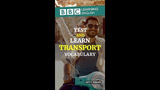 Test your vocabulary: Transport #shorts