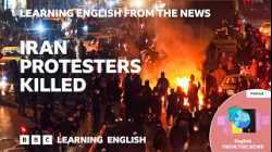Iran protesters killed: BBC Learning English from the News