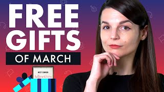 FREE English Gifts of March 2021