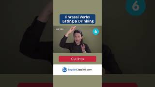 CUT INTO - Learn English Most Common Phrasal Verbs #shorts #english #englishclass101