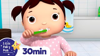 Brush Teeth Song +More Nursery Rhymes and Kids Songs | Little Baby Bum