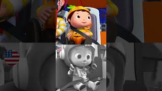 Wheels On The Bus Spooky Halloween Ride! ?? #short #LBB #nurseryrhymes